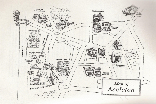 Map of Accleton
